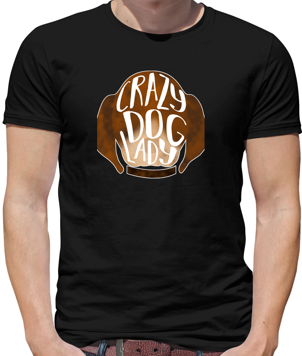 Crazy Dog Lady T Shirt