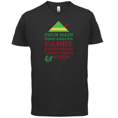 Christmas Food Groups T Shirt