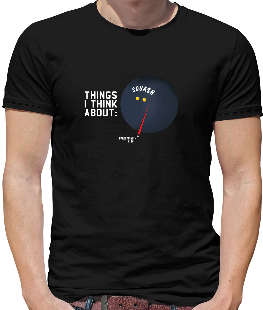 I Thiink About Squash T Shirt