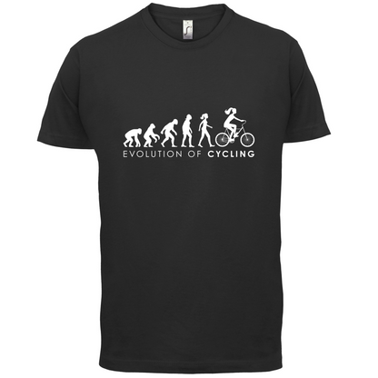 Evolution Of Woman Cycling T Shirt