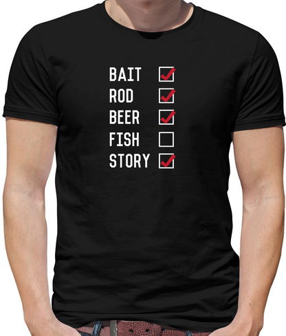 Fishing Checklist T Shirt