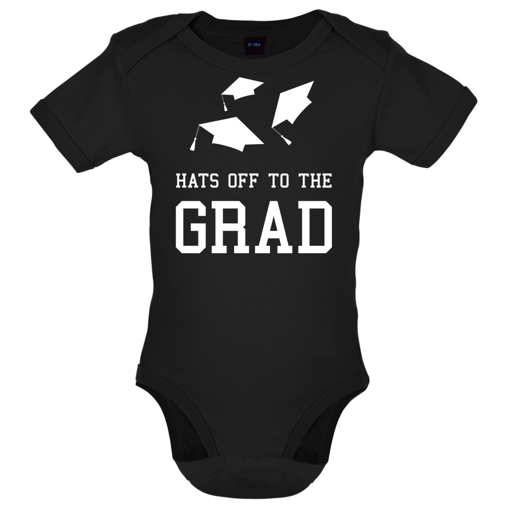 Hats Off To The Grad Baby T Shirt