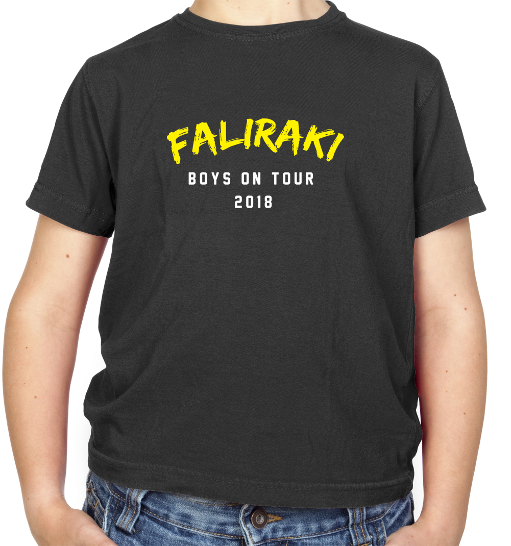 Boys On Tour Faliraki Kids T Shirt