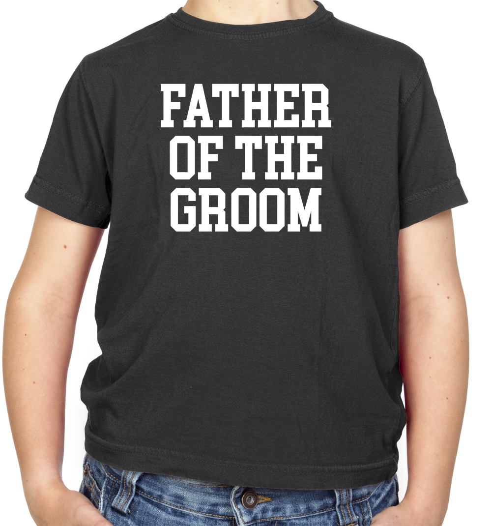Father Of The Groom Kids T Shirt