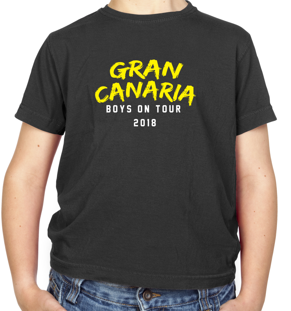 Boys On Tour Gran Canaria Kids T Shirt
