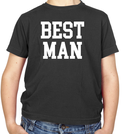 Best Man Kids T Shirt