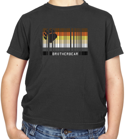 LGBT Barcode Flags - Brother Bear Kids T Shirt