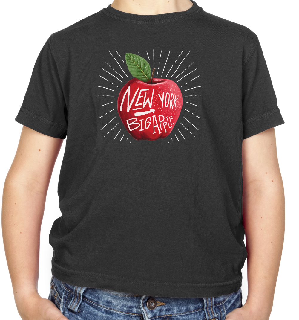The Big Apple NYC Kids T Shirt