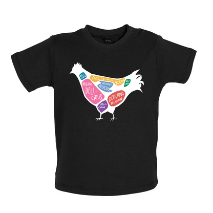 Delicious Chicken Baby T Shirt