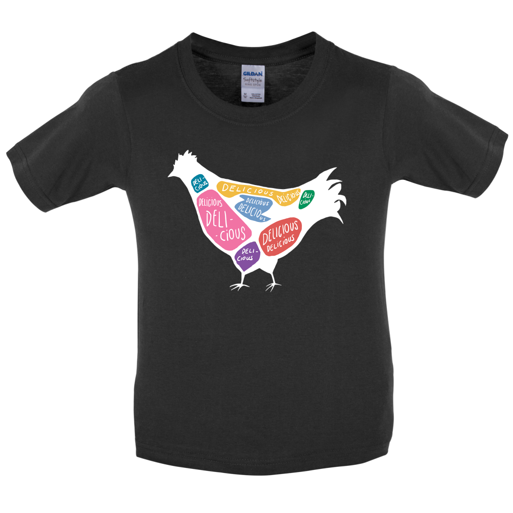 Delicious Chicken Kids T Shirt