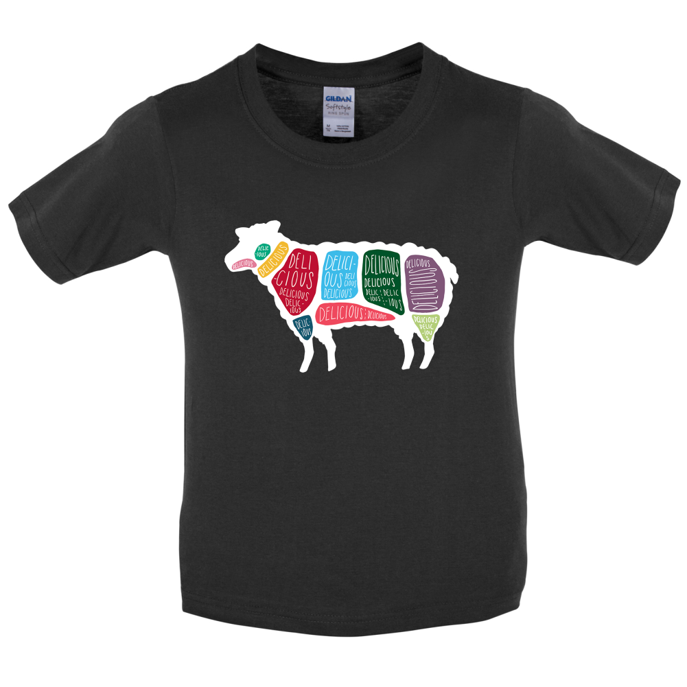 Delicious Sheep Kids T Shirt