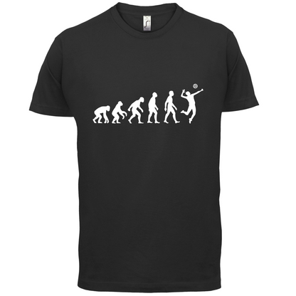 Evolution of Man Volleyball T Shirt