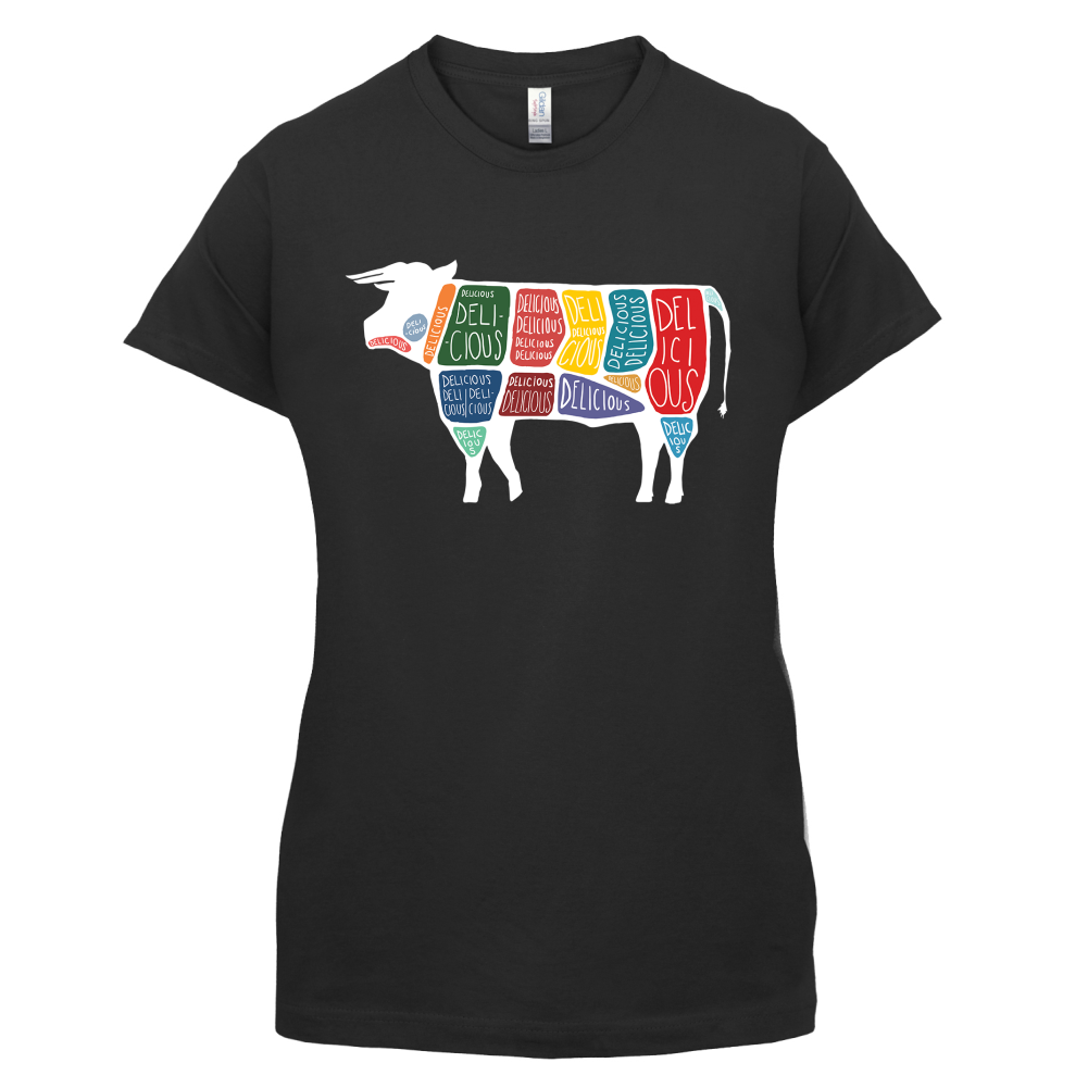 Delicious Cow T Shirt