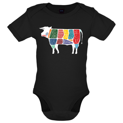 Delicious Cow Baby T Shirt