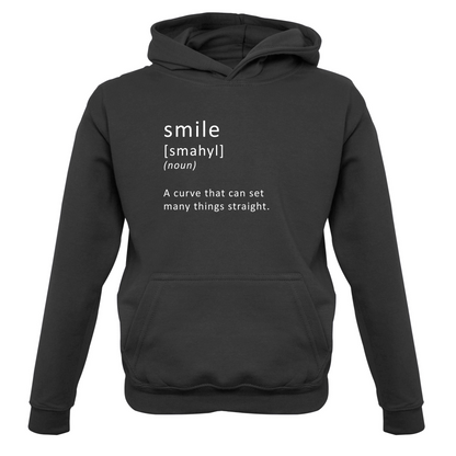 Funny Definition Smile Kids T Shirt