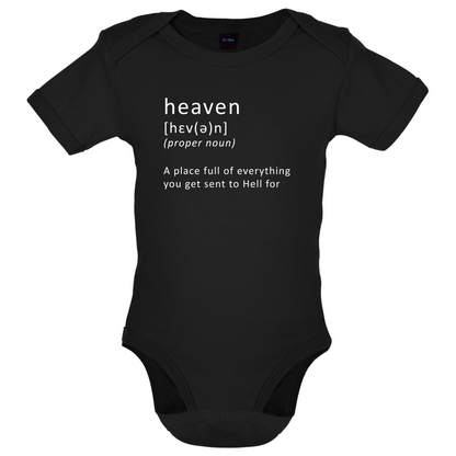 Funny Definition Heaven Baby T Shirt