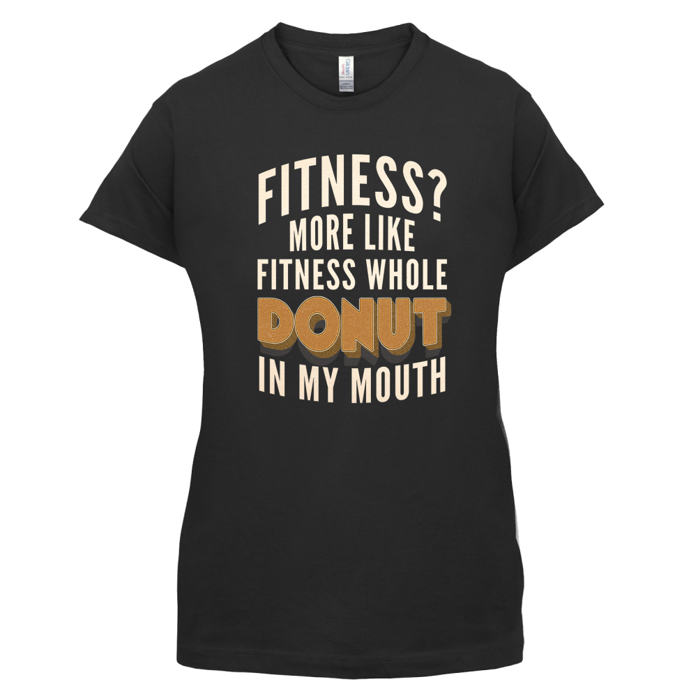 Fitness Donut In My Mouth T Shirt