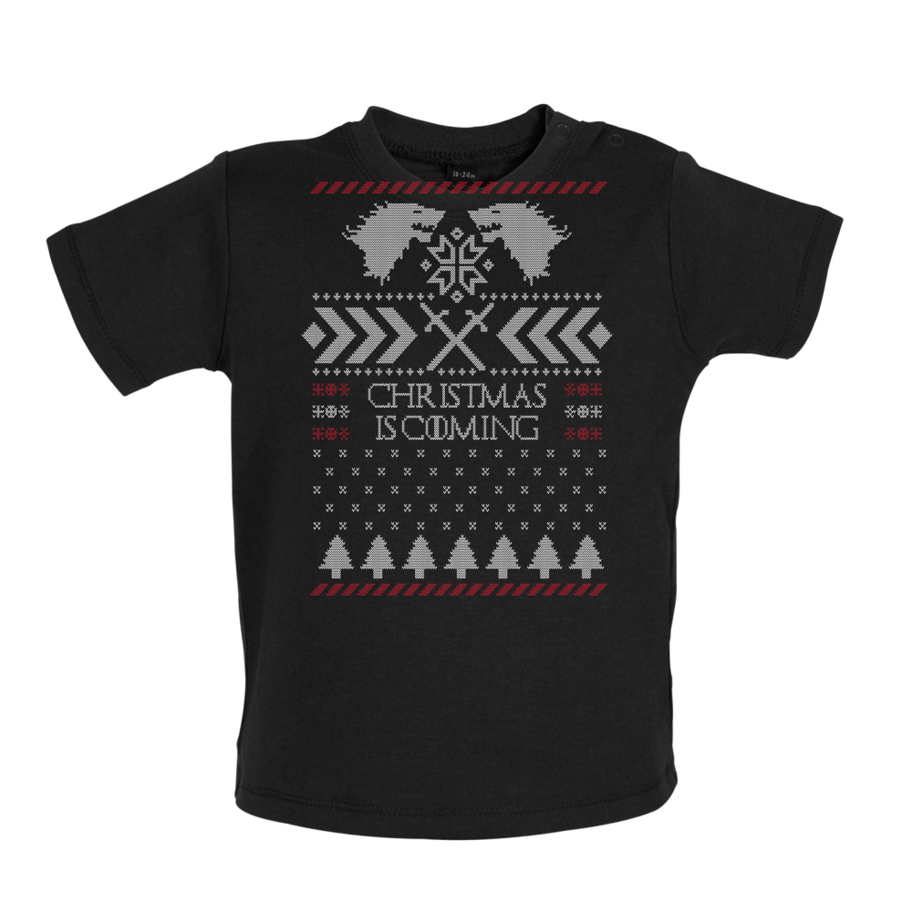 GOT Christmas Is Coming Baby T Shirt