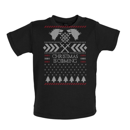 GOT Christmas Is Coming Baby T Shirt