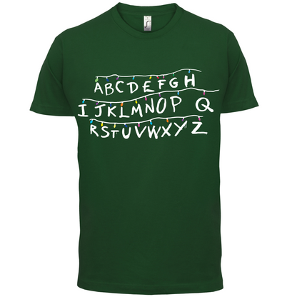Stranger Alphabet T Shirt