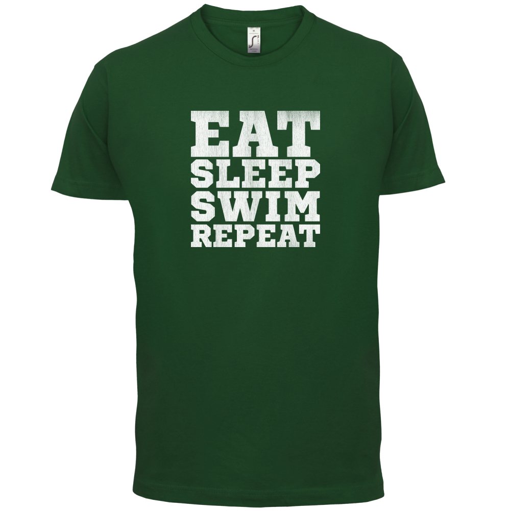 Eat Sleep Swim Repeat T Shirt