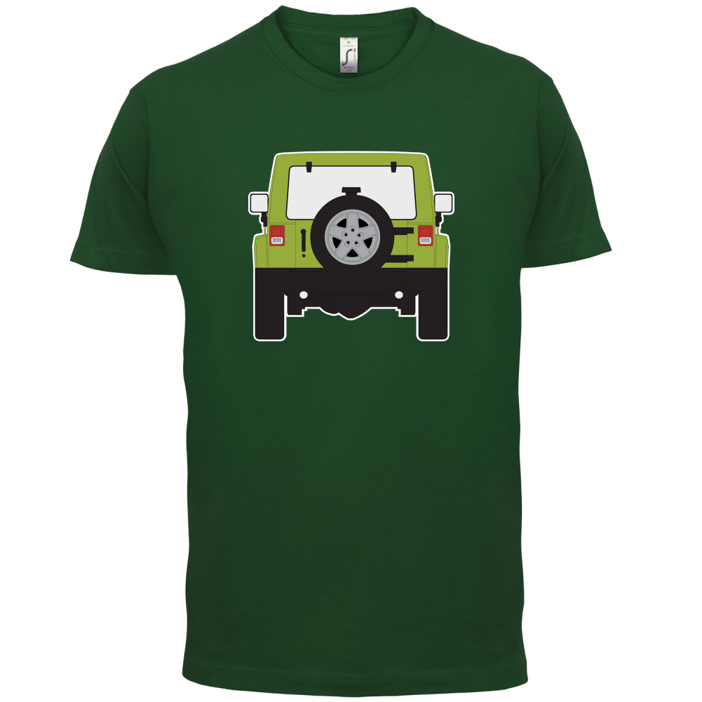 JW Rear Hyper Green T Shirt