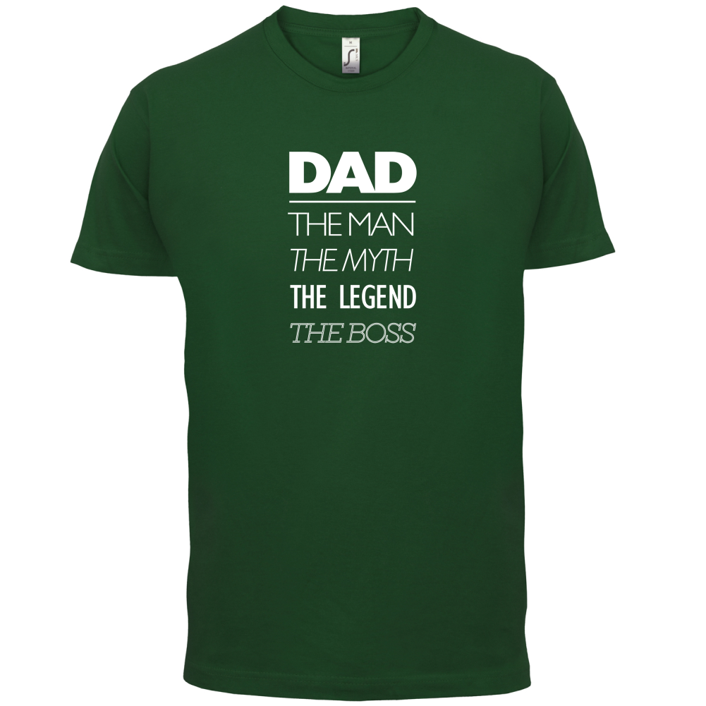 The Man The Myth The Legend The Boss T Shirt