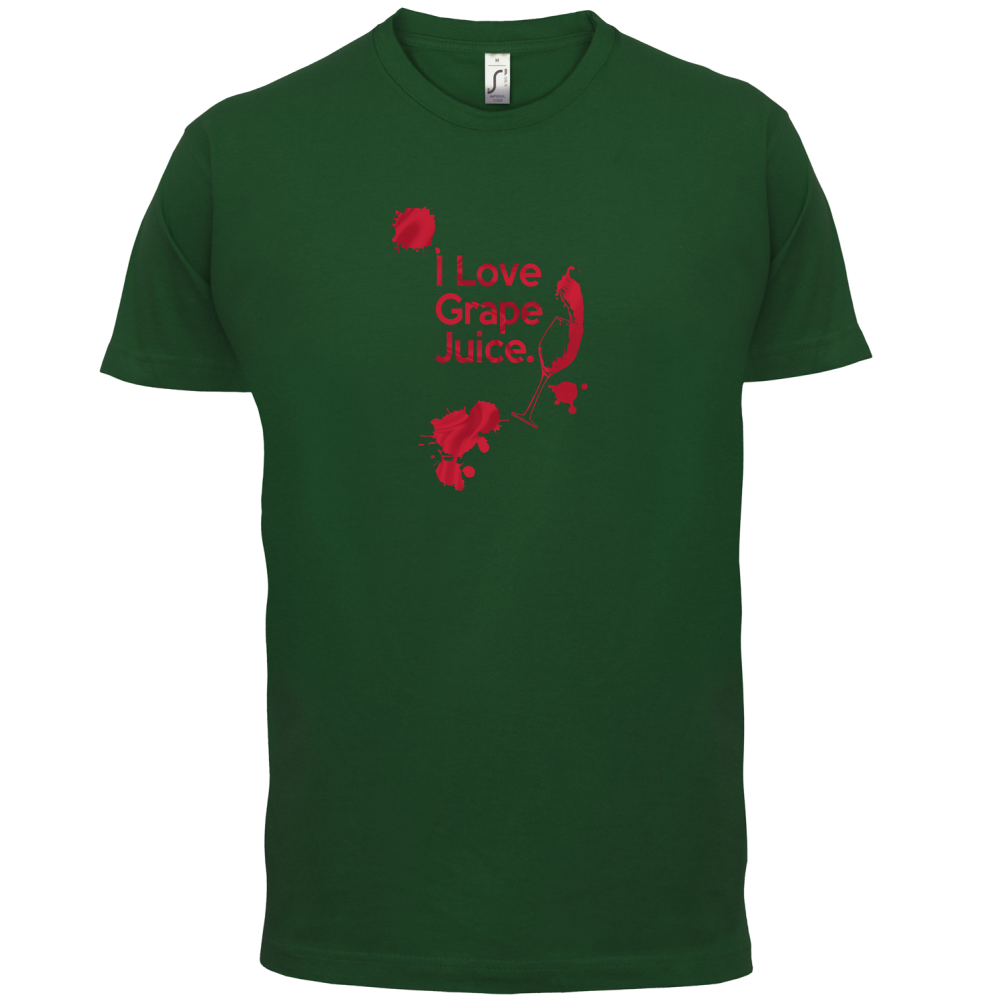 I Love Grape Juice T Shirt