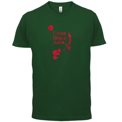I Love Grape Juice T Shirt