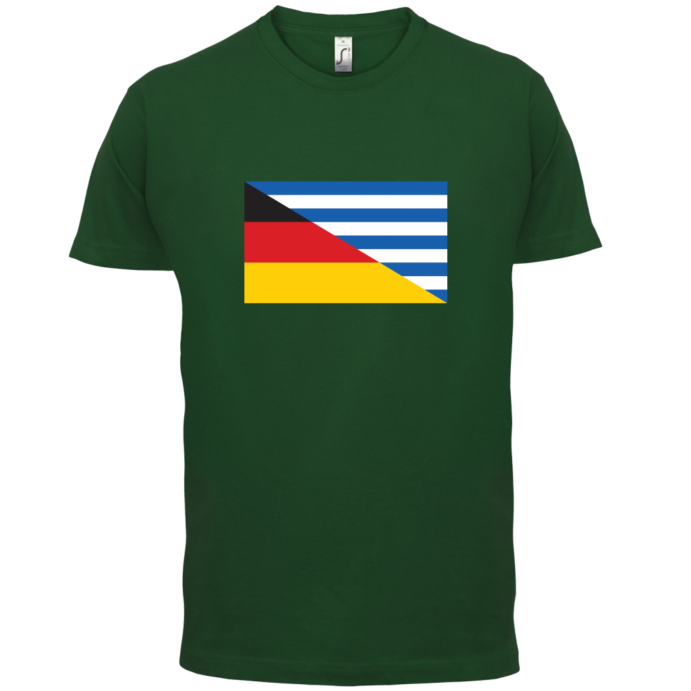 Half German Half Greek Flag T Shirt