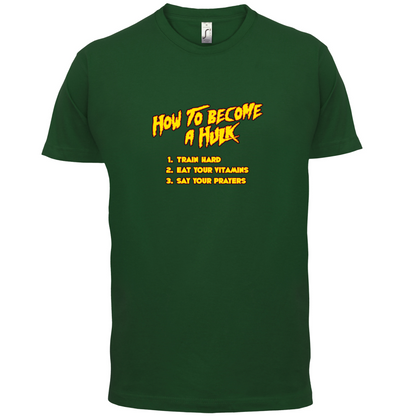 Hulk Checklist T Shirt