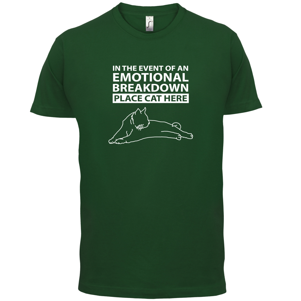 Emotional Breadown Place Cat Here T Shirt