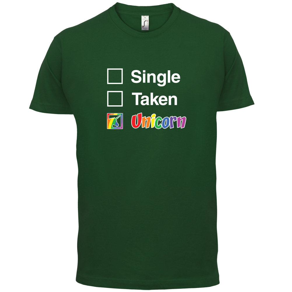 Single Taken Unicorn T Shirt
