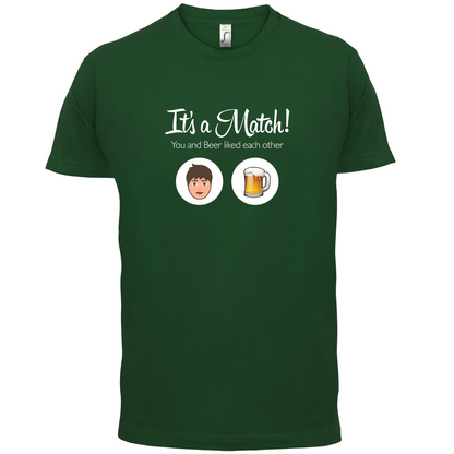 It's A Match Beer T Shirt