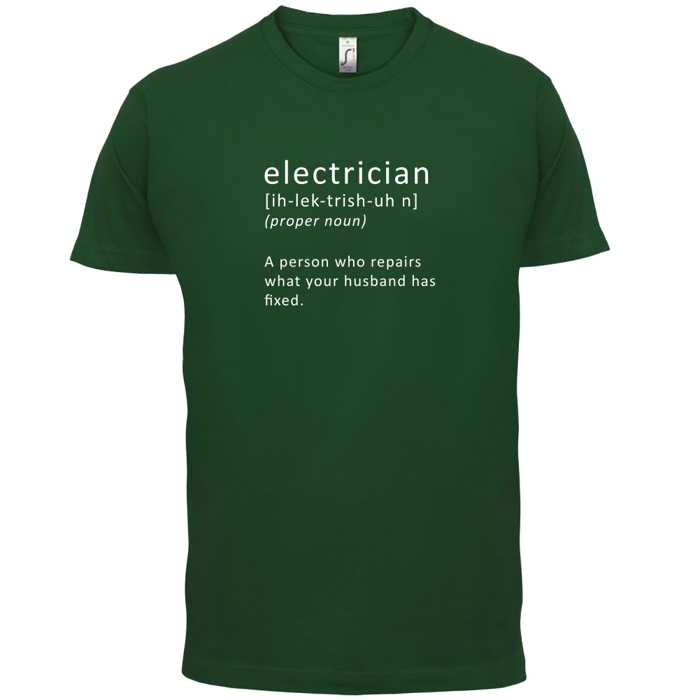 Electrician Who Repairs T Shirt