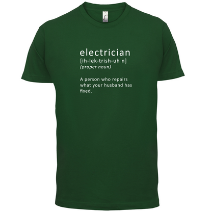 Electrician Who Repairs T Shirt