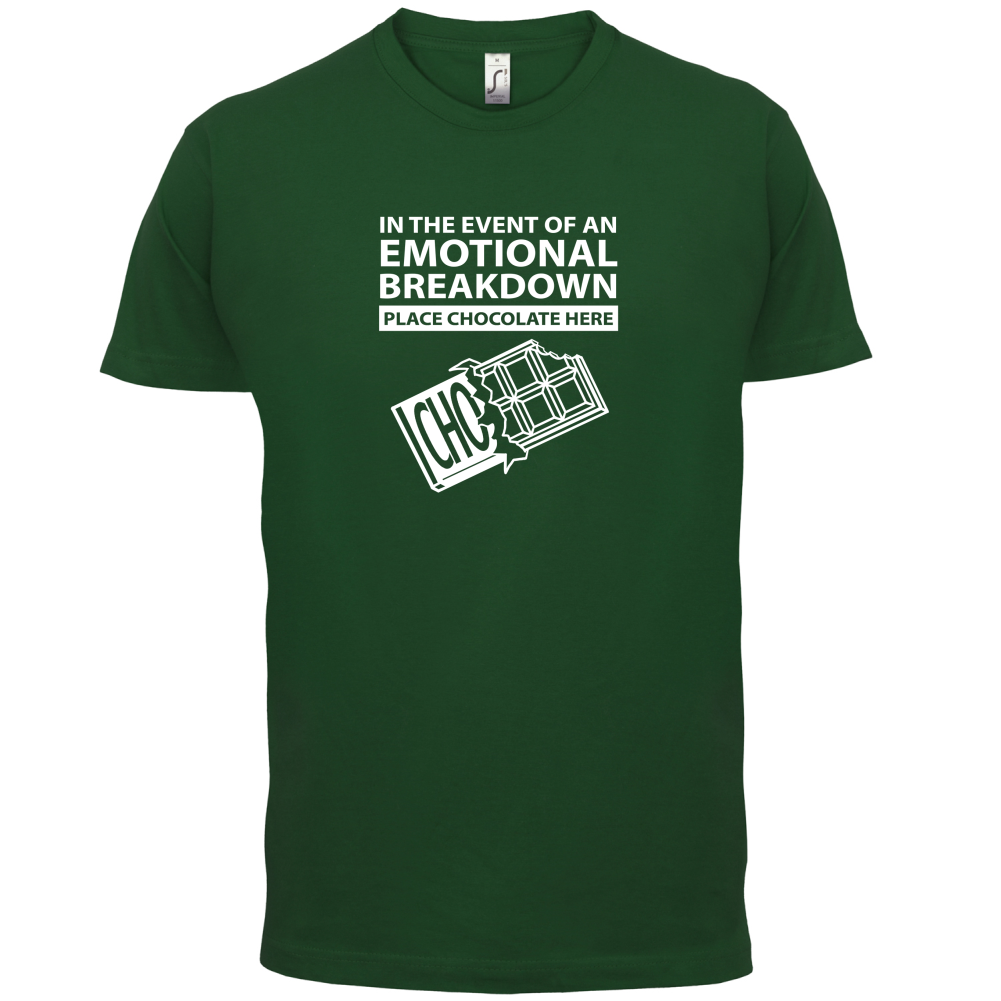 Emotional Breadown Place Chocolate Here T Shirt