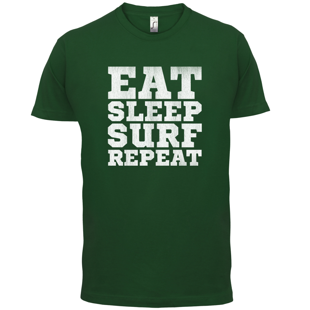 Eat Sleep Surf Repeat T Shirt