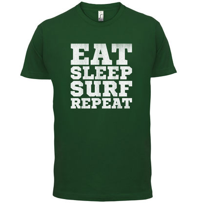 Eat Sleep Surf Repeat T Shirt