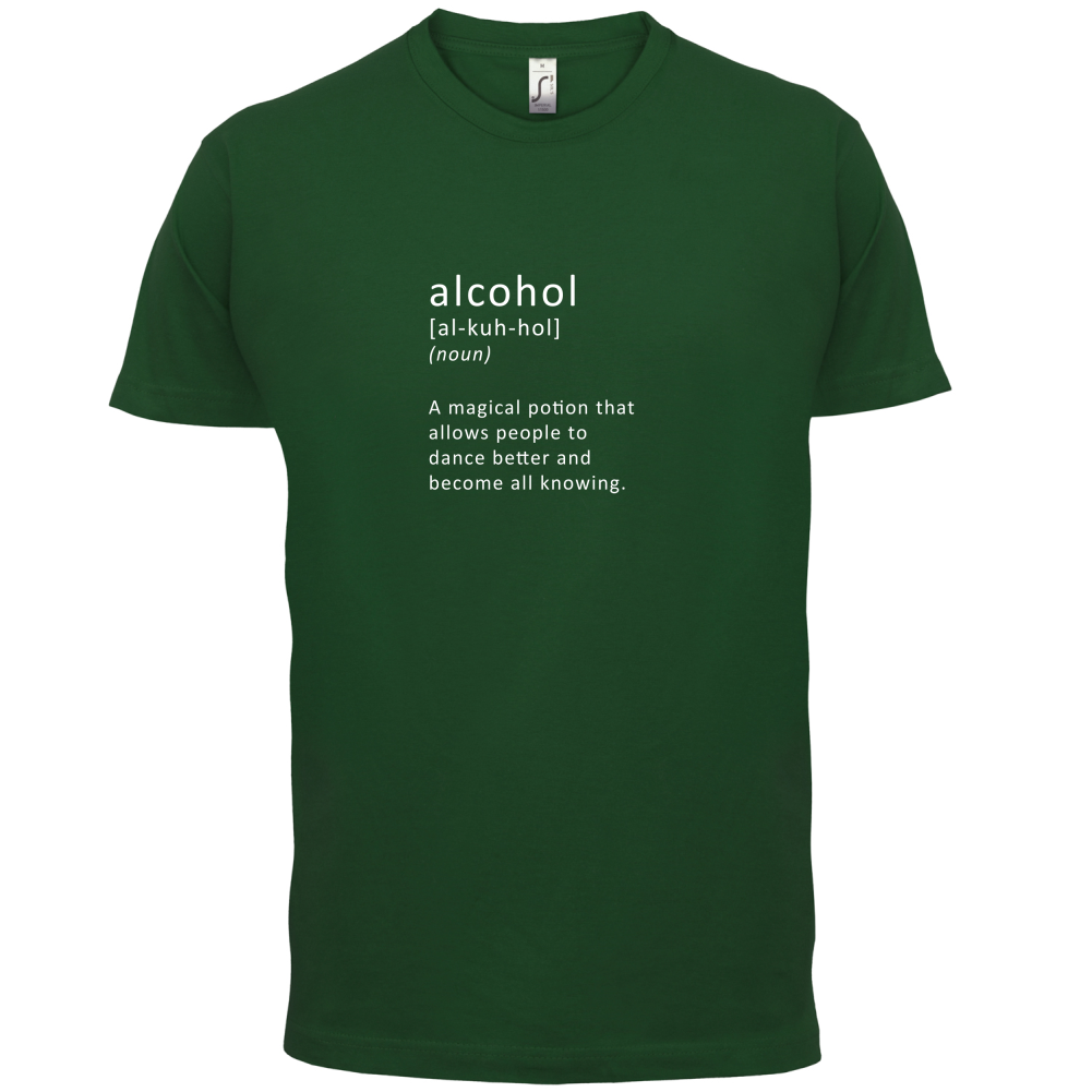 Funny Definition Alcohol T Shirt