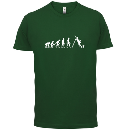 Evolution Of Man Painter T Shirt