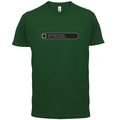 Achievement Unlocked Stag Do T Shirt