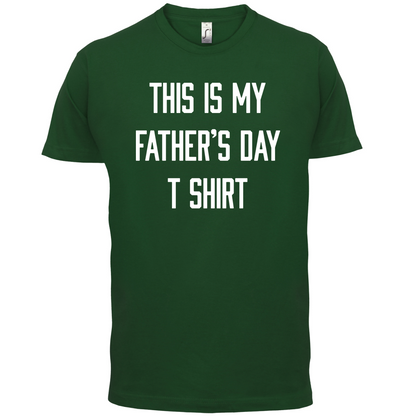 This Is My Fathers Day T Shirt T Shirt