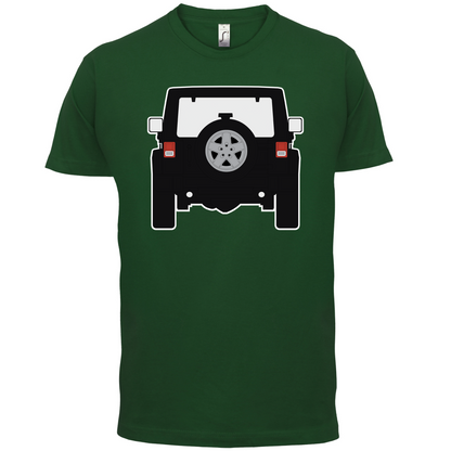 JW Black Rear T Shirt