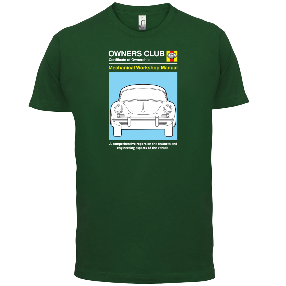 Car Owners Manual 356 T Shirt