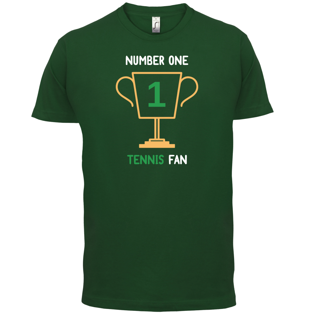 Number 1 Tennis Fan T Shirt