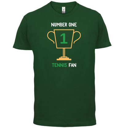 Number 1 Tennis Fan T Shirt