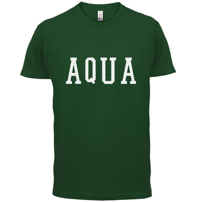 Justcie Aqua College Style T Shirt