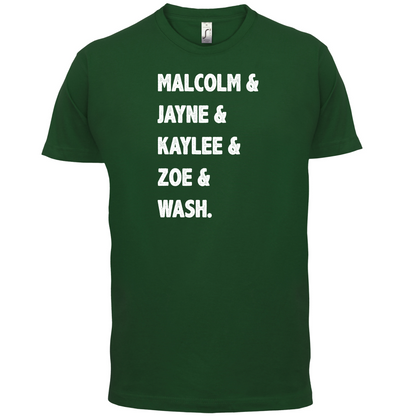 Malcolm & Jayne & Zoe T Shirt