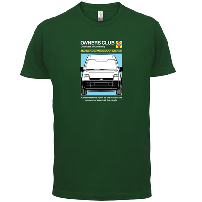 Car Owners Manual Ford Transit T Shirt
